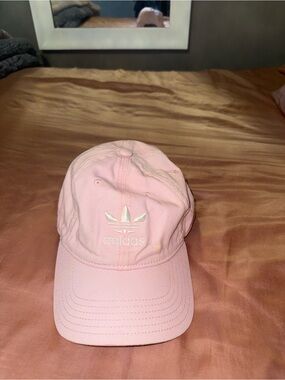adidas Light Pink Trefoil Cap for Women